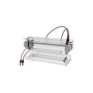 vertikal elektroforese-celle med høy gjennomstrømning