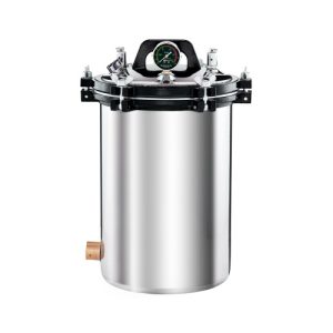 bærbar kull- og elektrisk oppvarmet trykkdampsterilisator